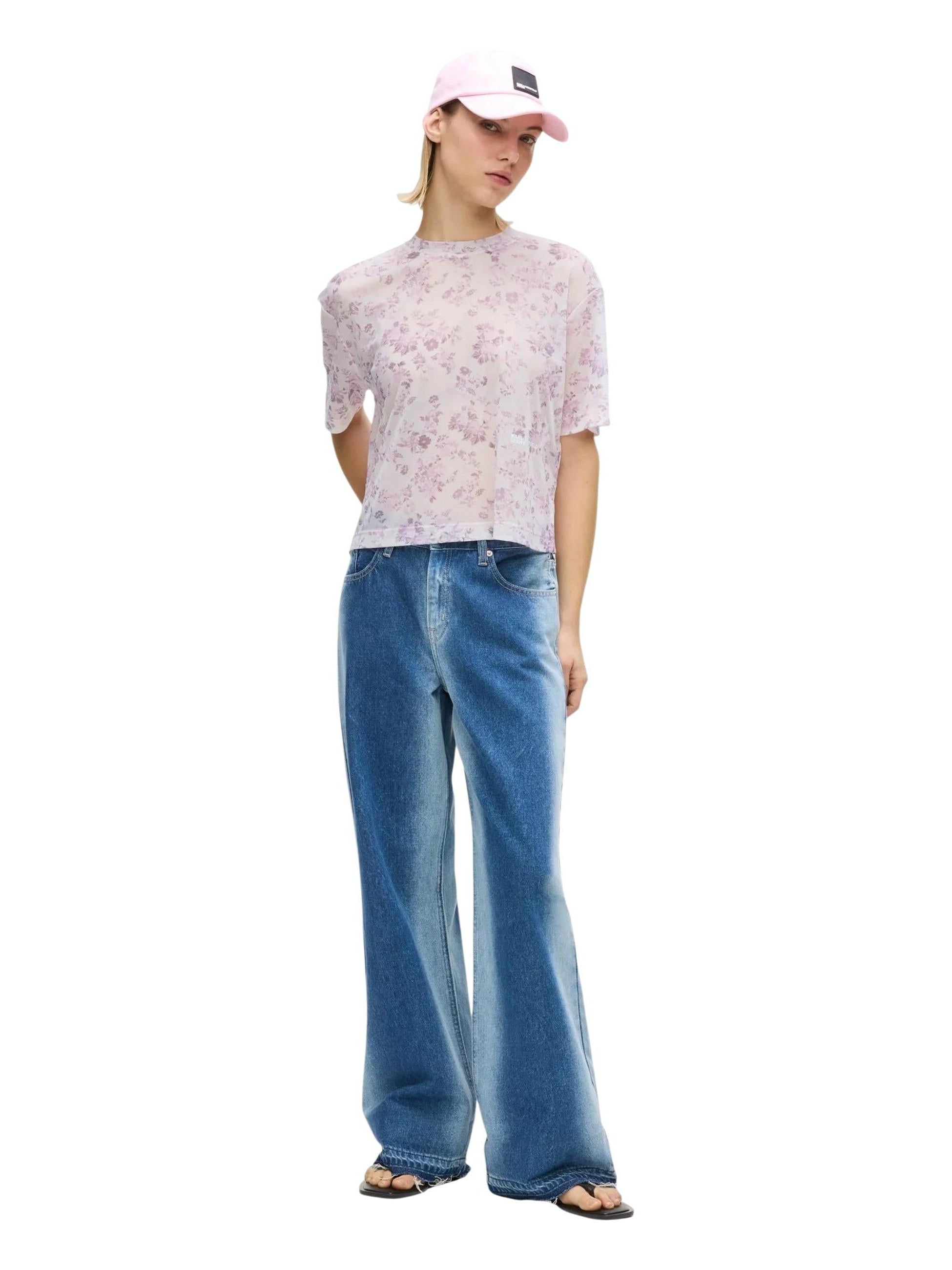 Karl Lagerfeld Jeans · Тениска · KLJ Mesh Aop Tee | DontMiss.bg