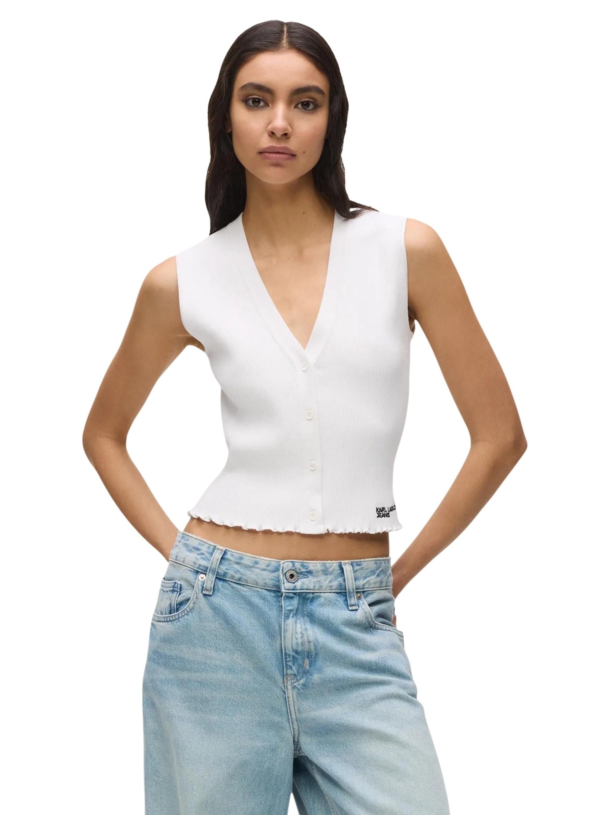 Karl Lagerfeld Jeans · Потник · KLJ Light Knit Top | DontMiss.bg