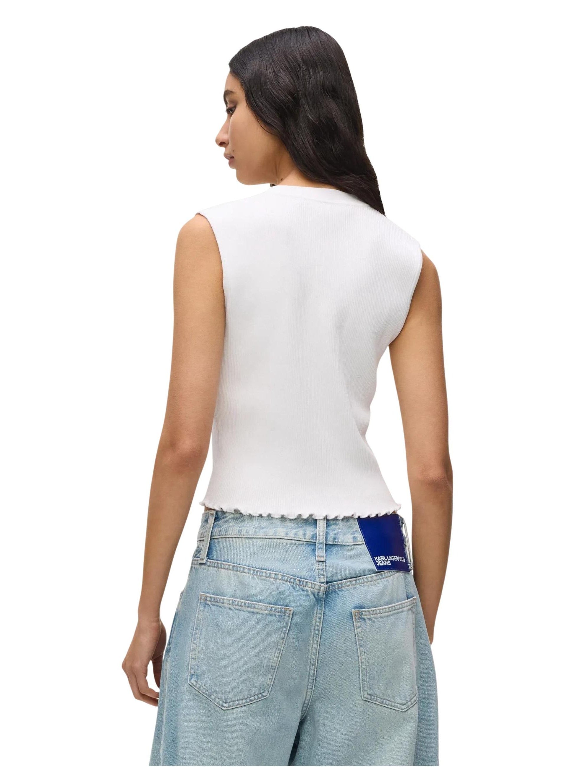 Karl Lagerfeld Jeans · Потник · KLJ Light Knit Top | DontMiss.bg