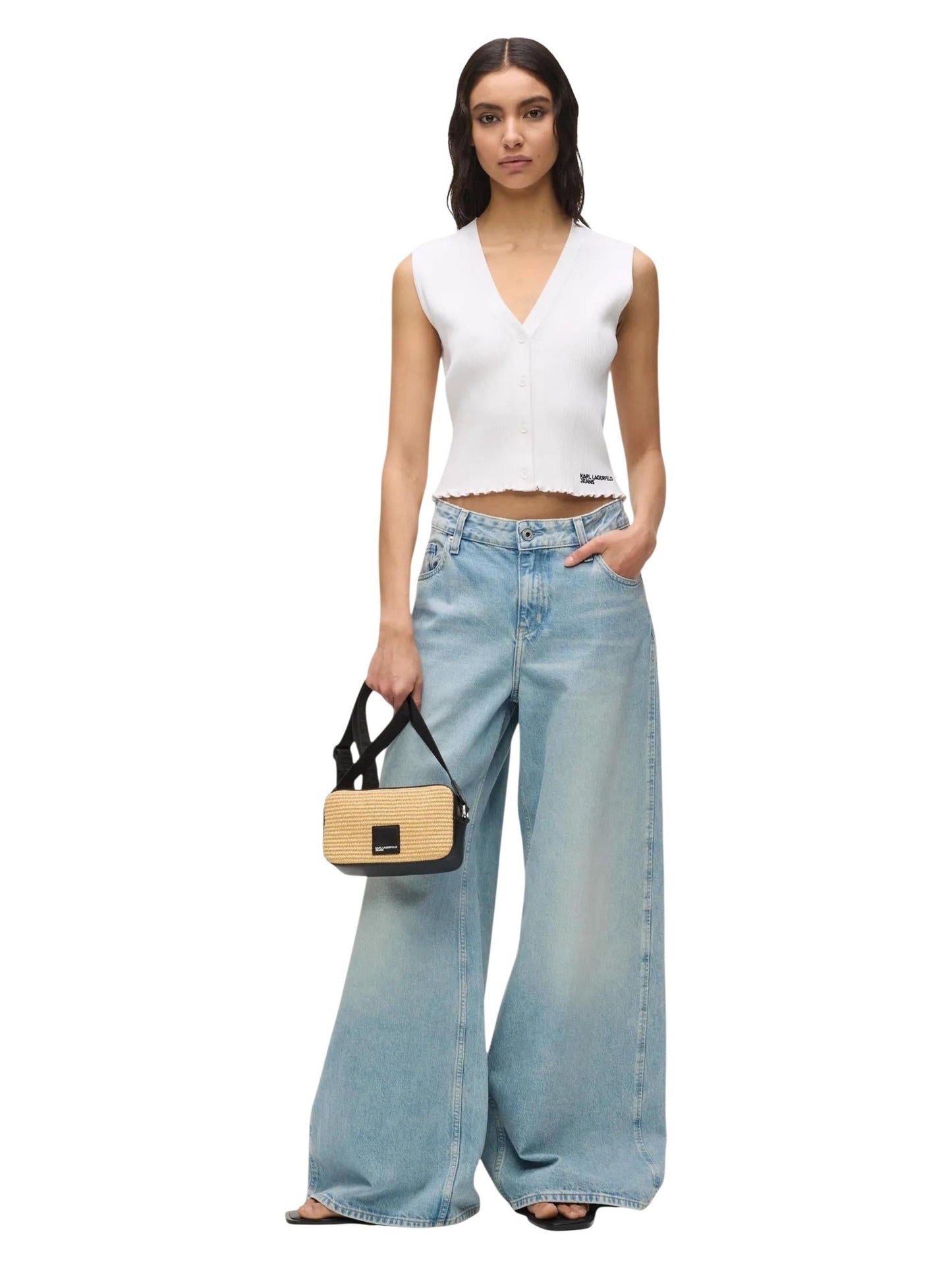 Karl Lagerfeld Jeans · Потник · KLJ Light Knit Top | DontMiss.bg