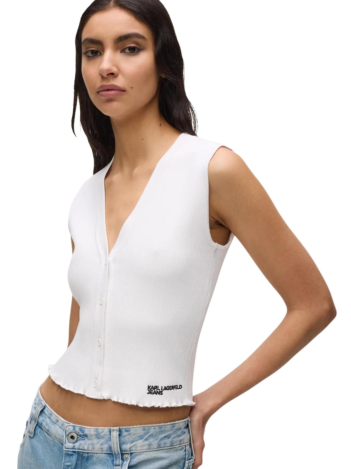 Karl Lagerfeld Jeans · Потник · KLJ Light Knit Top | DontMiss.bg
