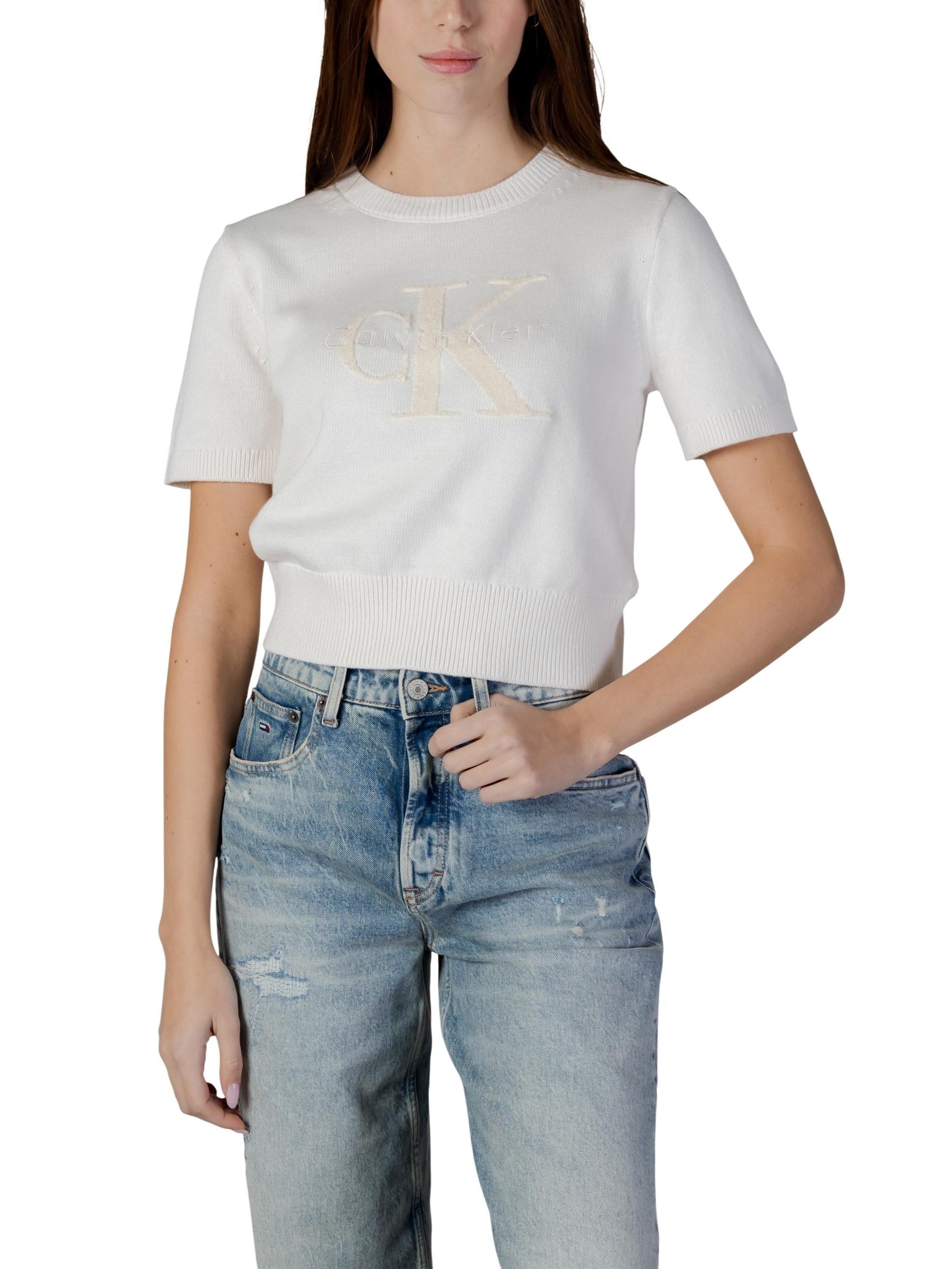 Calvin Klein Jeans · Пуловер · Бежов | DontMiss.bg
