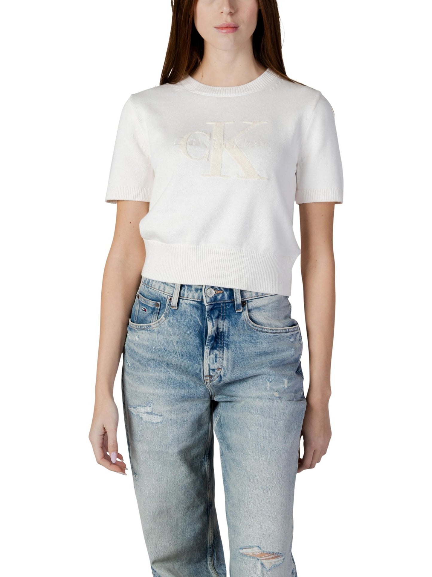 Calvin Klein Jeans · Пуловер · Бежов | DontMiss.bg