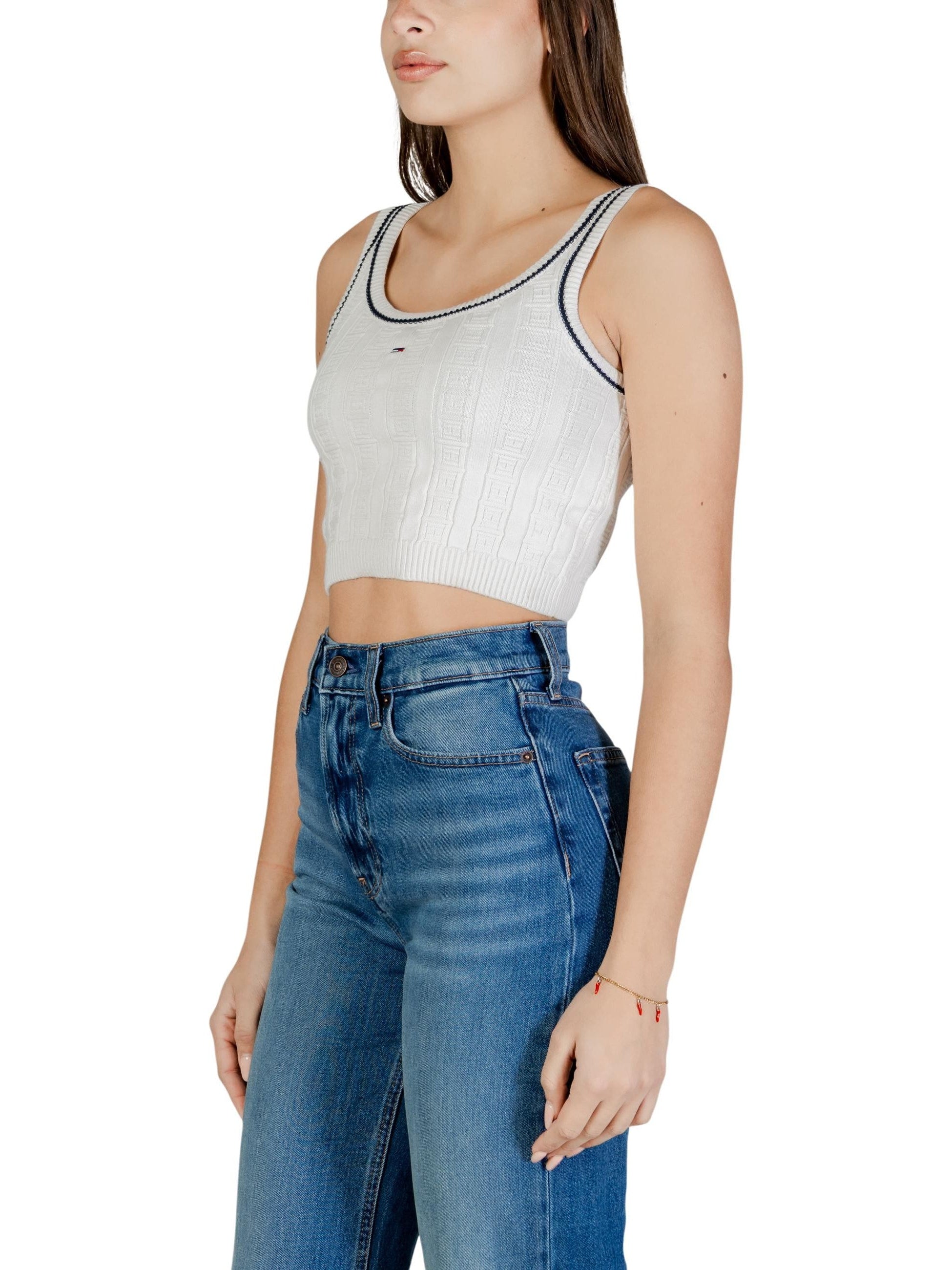 Tommy Jeans · Потник · Бял | DontMiss.bg