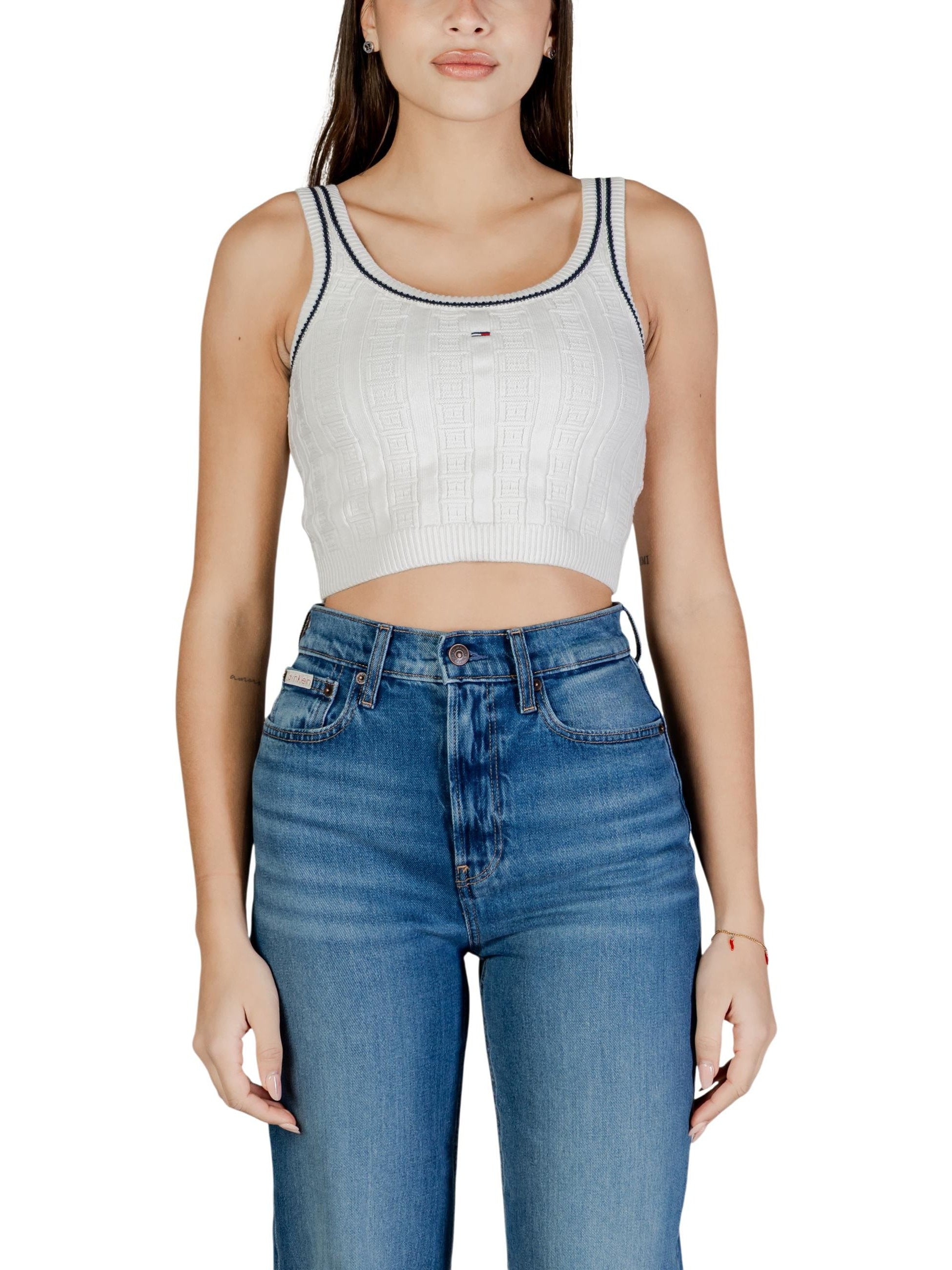 Tommy Jeans · Потник · Бял | DontMiss.bg