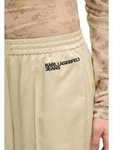 Karl Lagerfeld Jeans · Панталони · KLJ Wide Leg Satin | DontMiss.bg