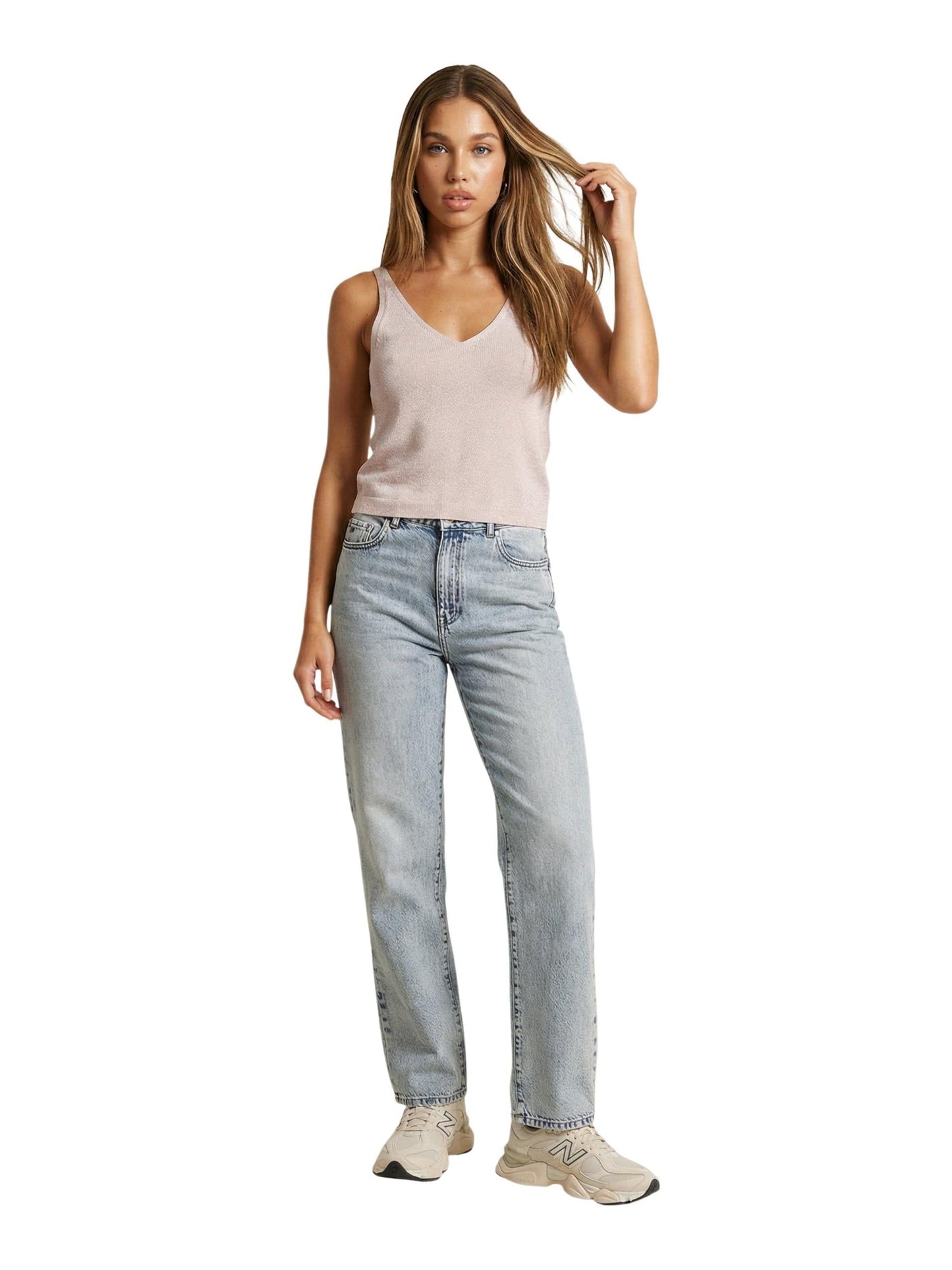 ONLY · Потник · Onlshina Sl Glitter Top Knt | DontMiss.bg
