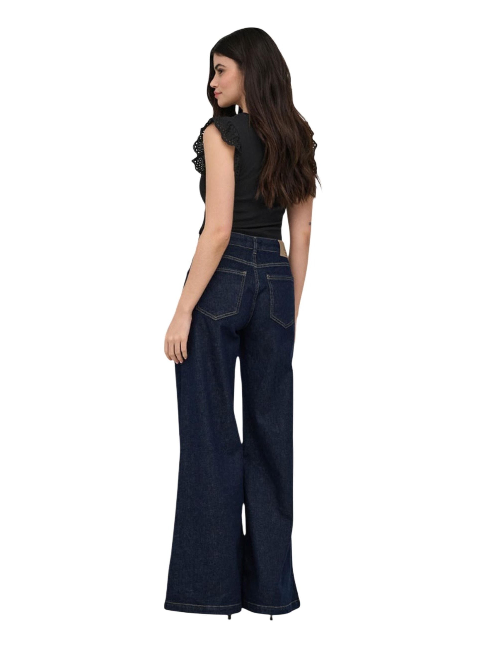 ONLY · Тениска · Onlmathilda S/L Lace Detail Jrs Noos | DontMiss.bg