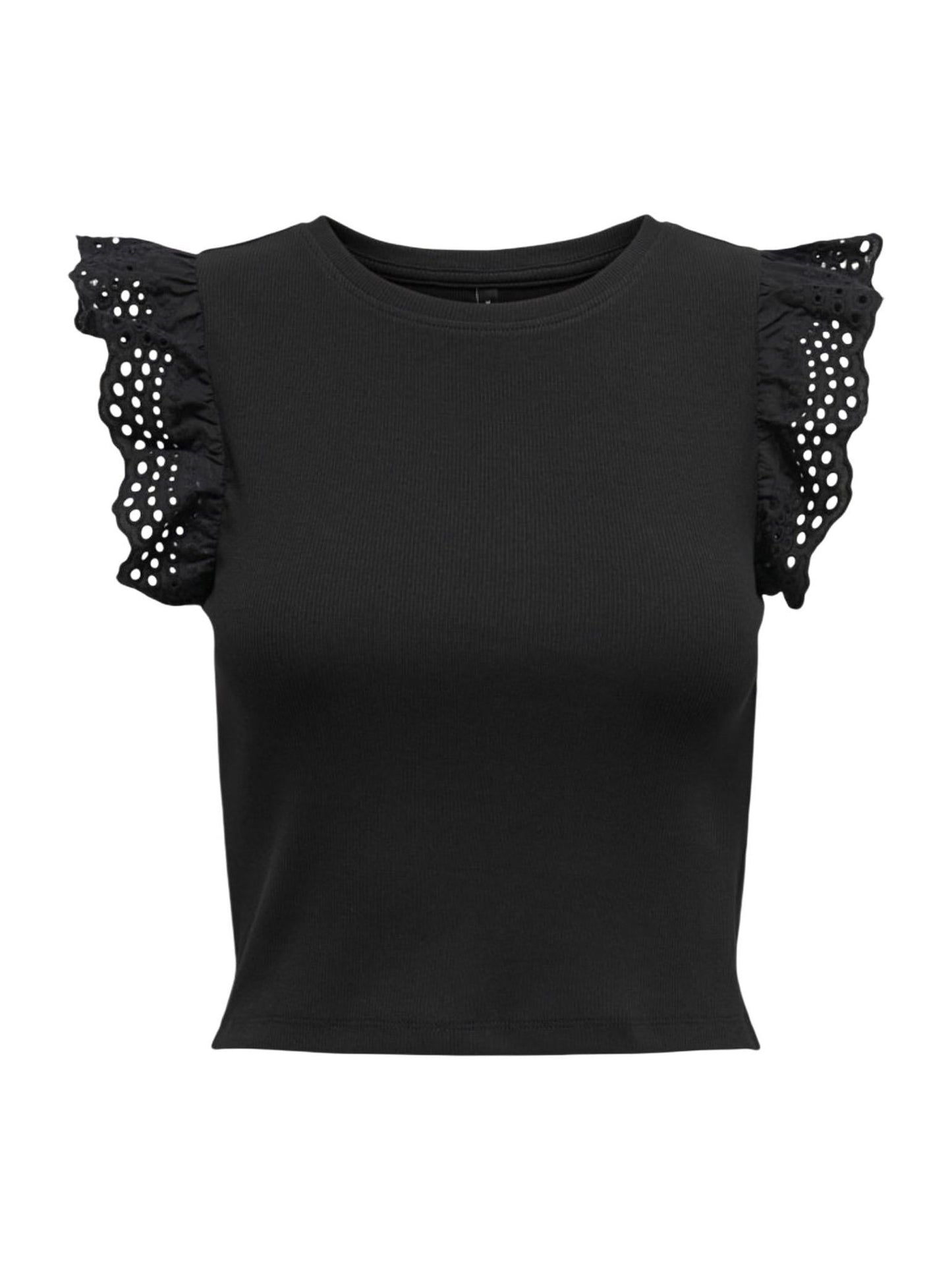 ONLY · Тениска · Onlmathilda S/L Lace Detail Jrs Noos | DontMiss.bg