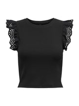 ONLY · Тениска · Onlmathilda S/L Lace Detail Jrs Noos | DontMiss.bg