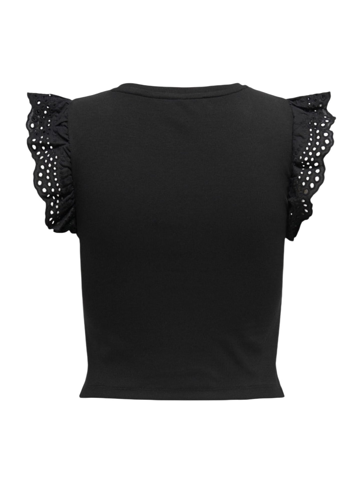 ONLY · Тениска · Onlmathilda S/L Lace Detail Jrs Noos | DontMiss.bg