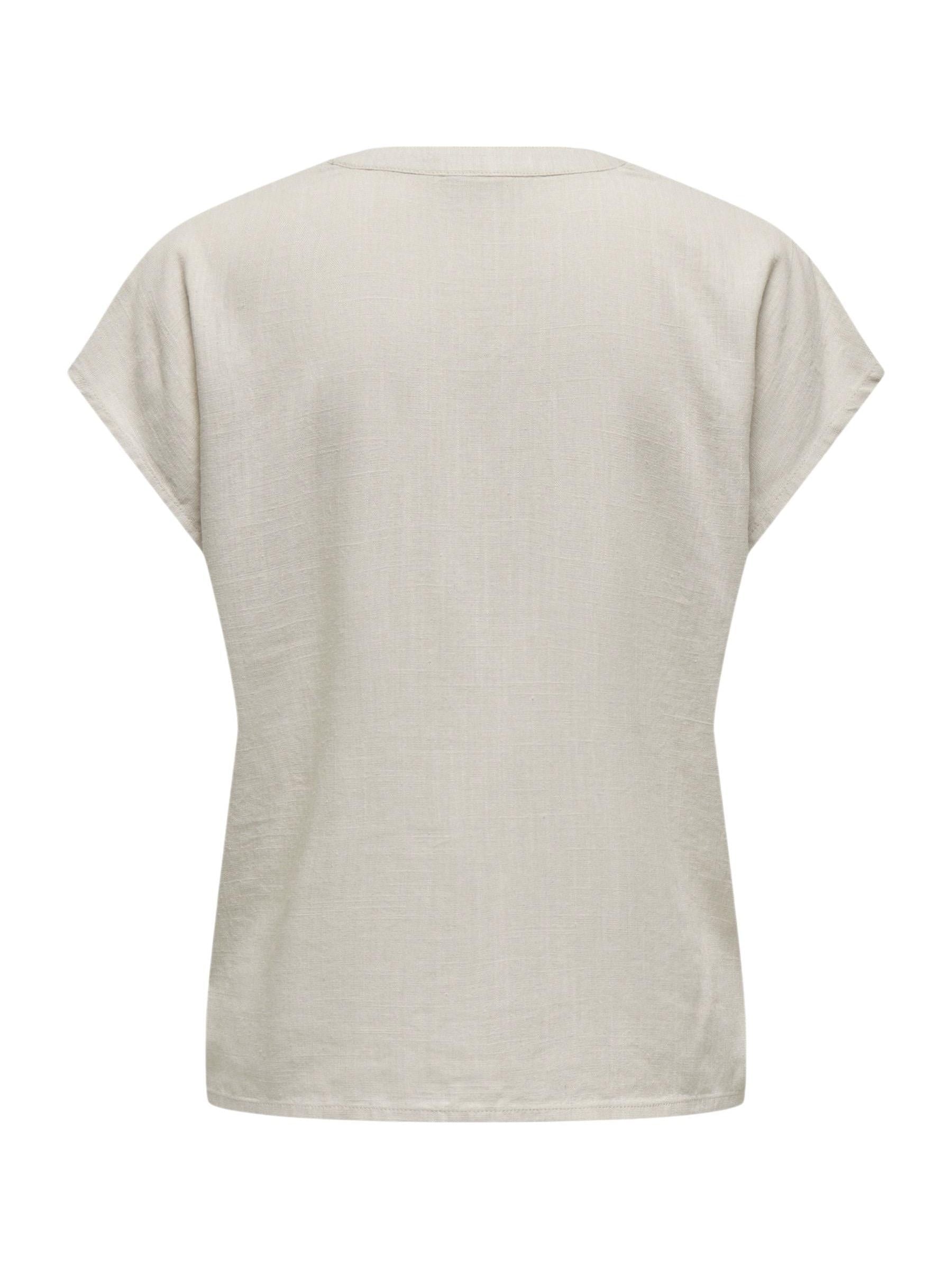 Jacqueline de Yong · Блуза · Jdycaya Lion Linen S/S Top Wvn Dia | DontMiss.bg