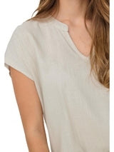 Jacqueline de Yong · Блуза · Jdycaya Lion Linen S/S Top Wvn Dia | DontMiss.bg