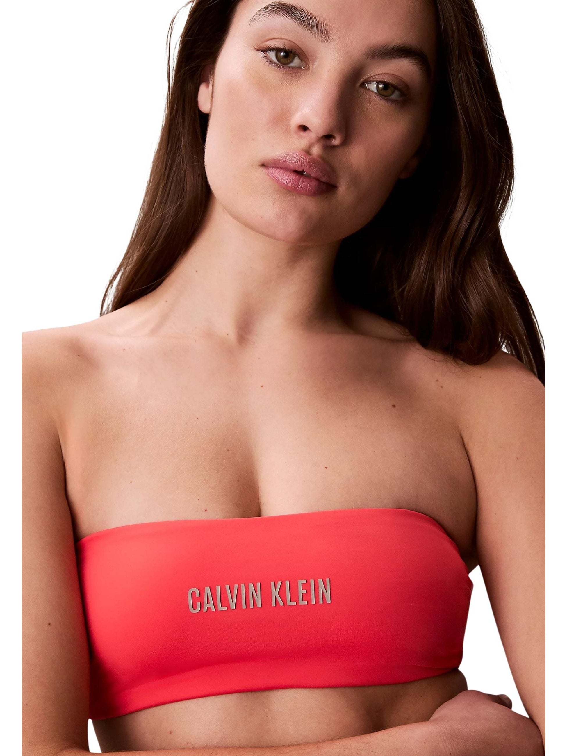 Calvin Klein Jeans · Горнище на бански · BANDEAU W STRAPS | DontMiss.bg