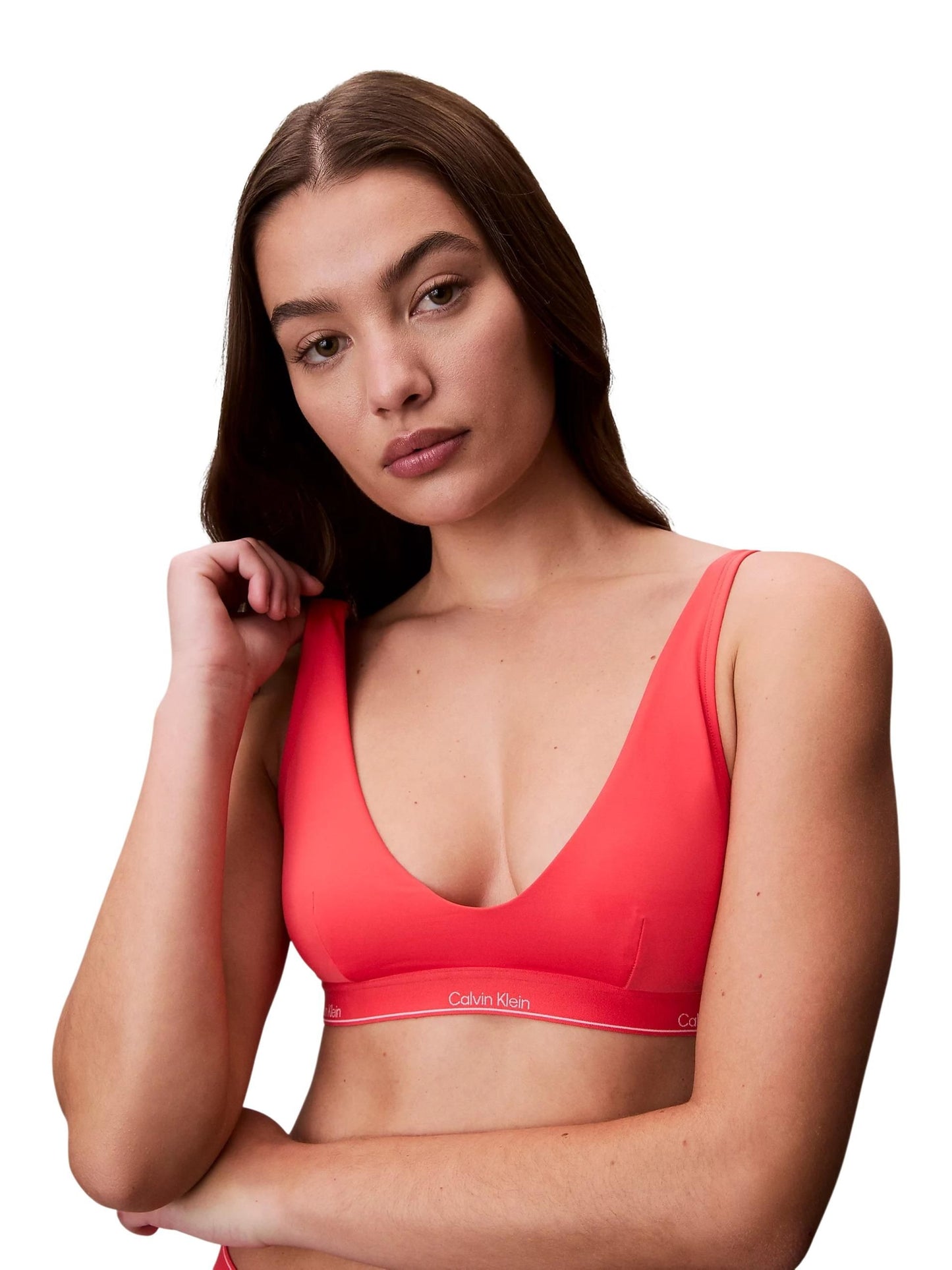 Calvin Klein Jeans · Горнище на бански · HALTER BRALETTE | DontMiss.bg