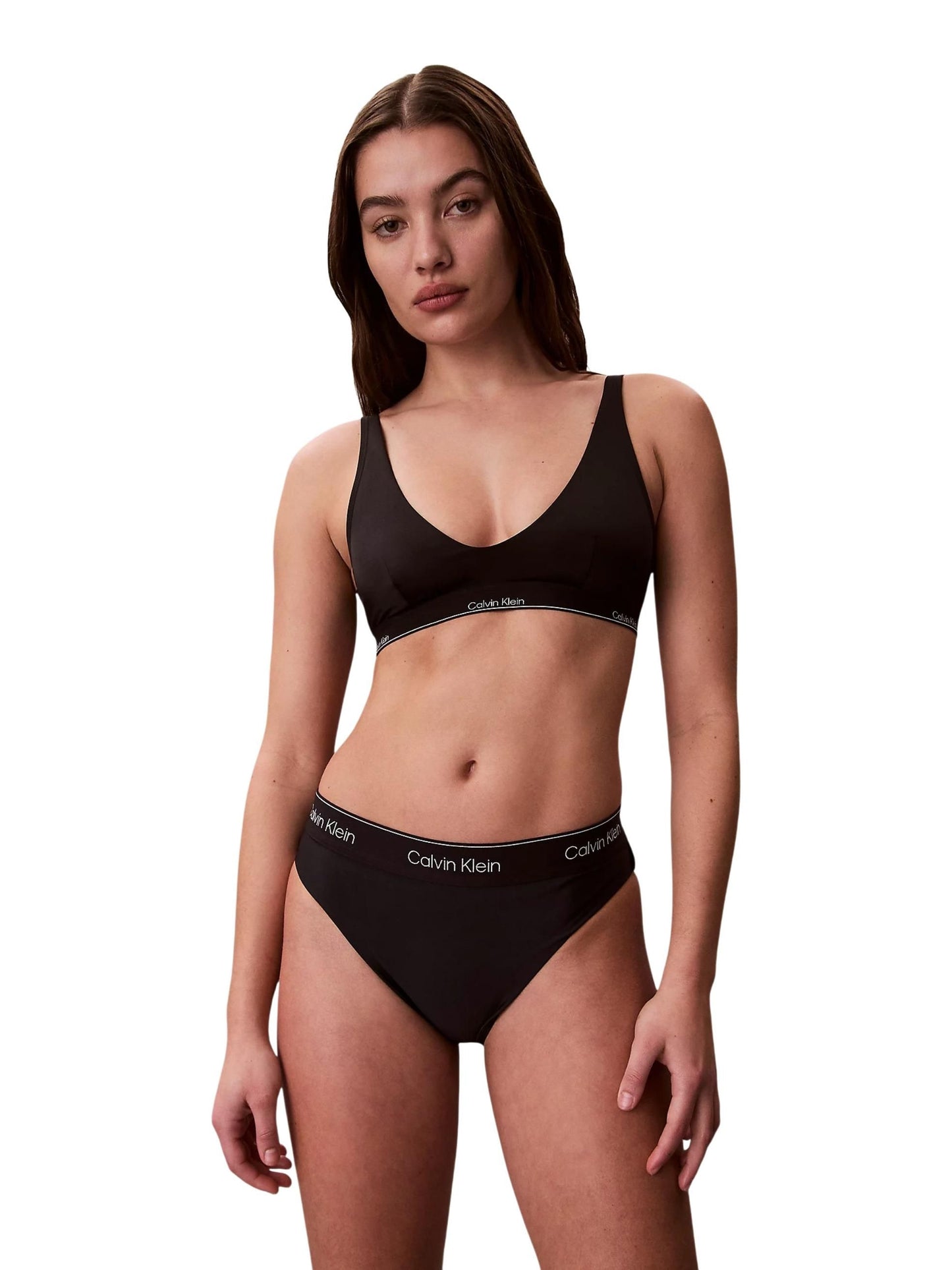 Calvin Klein Jeans · Бански · HALTER BRALETTE | DontMiss.bg