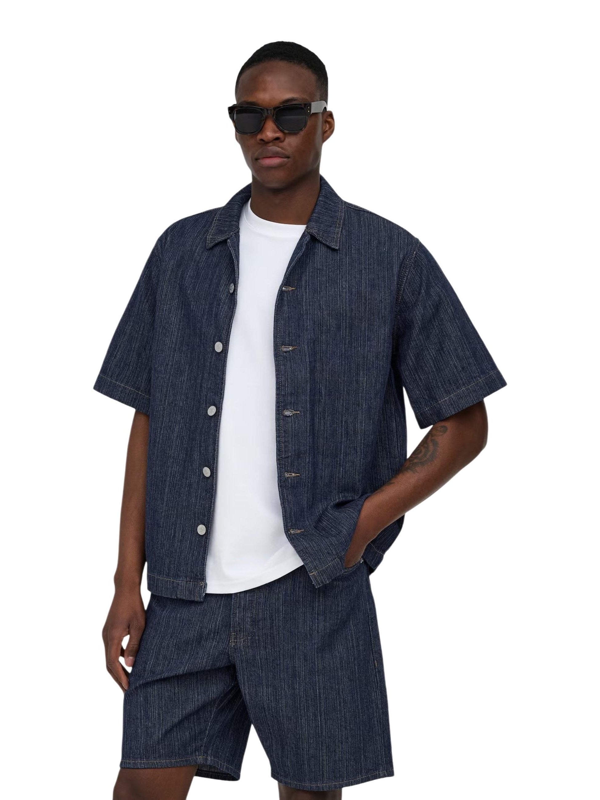 Only & Sons · Риза · Onswayne S/S Db 7354 Azg Dnm Shirt | DontMiss.bg