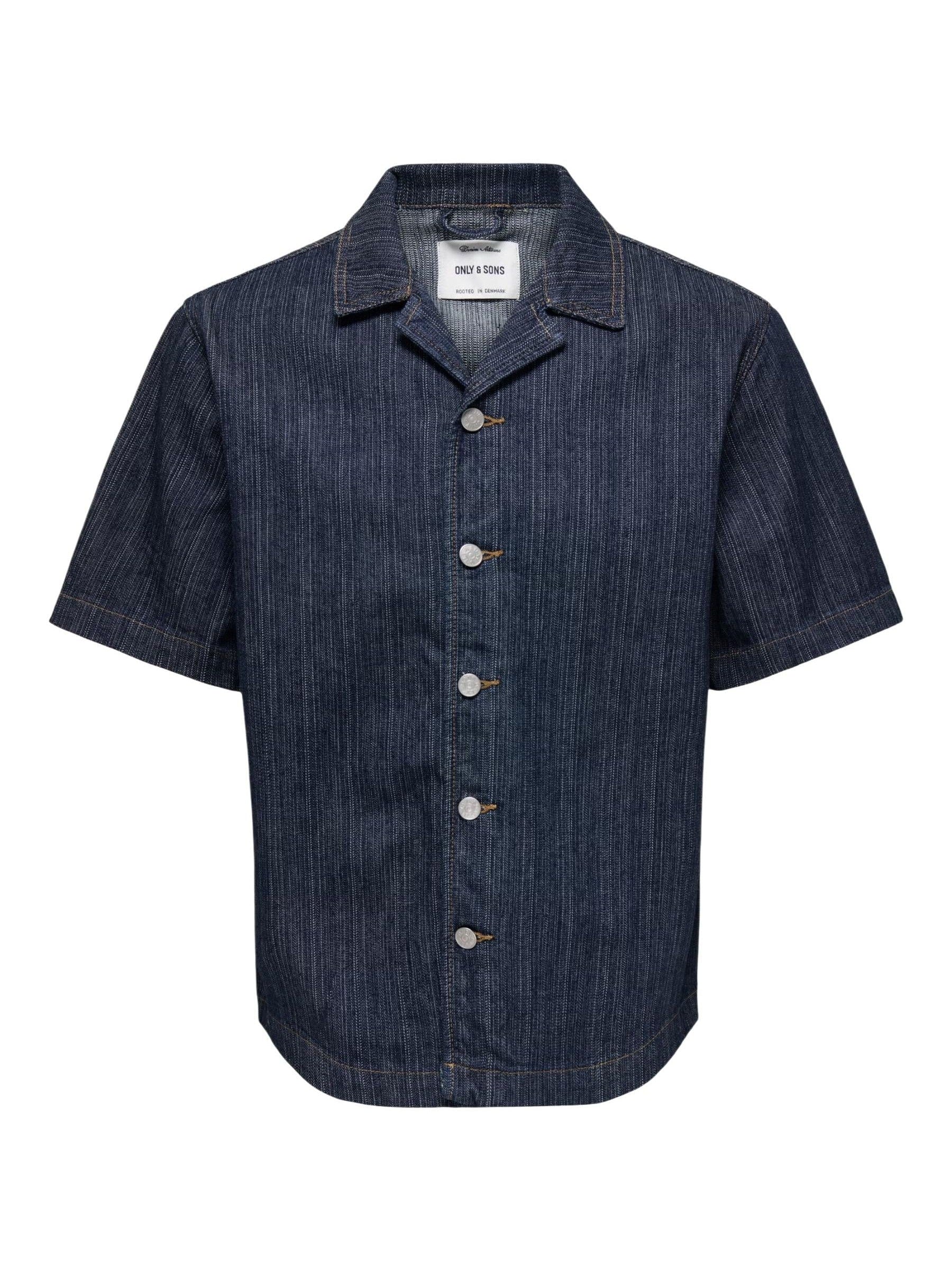 Only & Sons · Риза · Onswayne S/S Db 7354 Azg Dnm Shirt | DontMiss.bg
