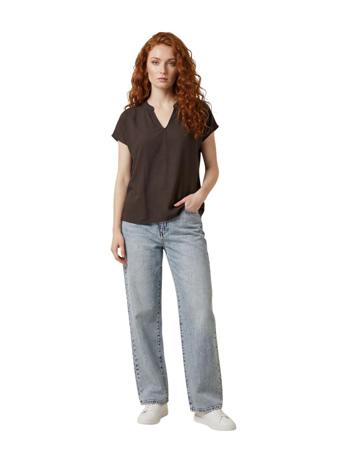 Jacqueline de Yong · Блуза · Jdycaya Lion Linen S/S Top Wvn Dia | DontMiss.bg