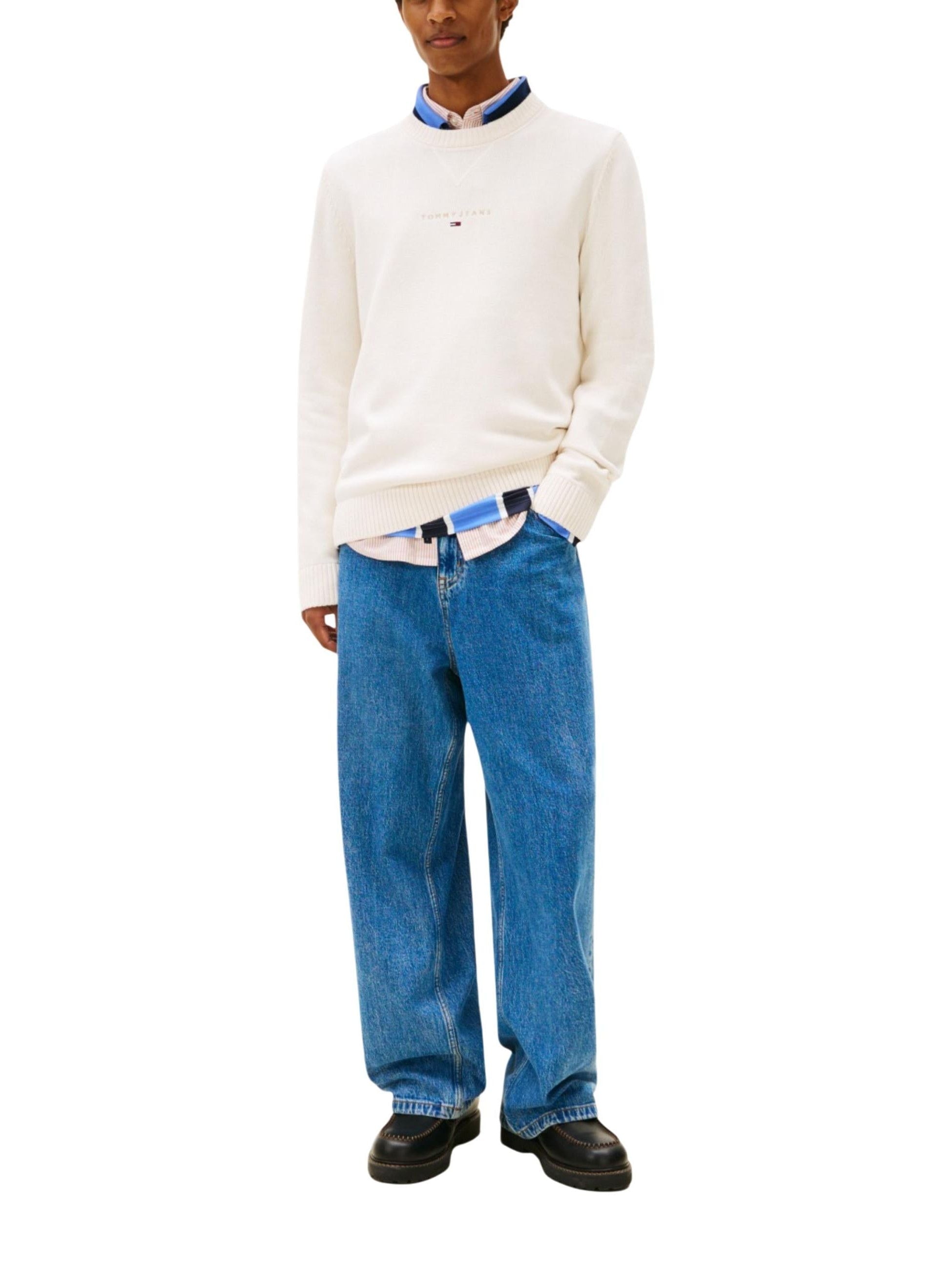 Tommy Jeans · Пуловер · Бежов | DontMiss.bg