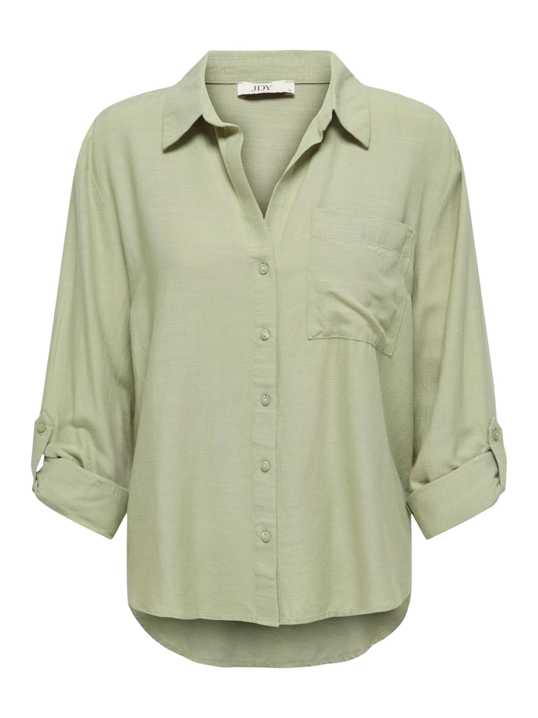 Jacqueline de Yong · Риза · Jdycaya Linen Loose L/S Shirt Wvn Dia | DontMiss.bg