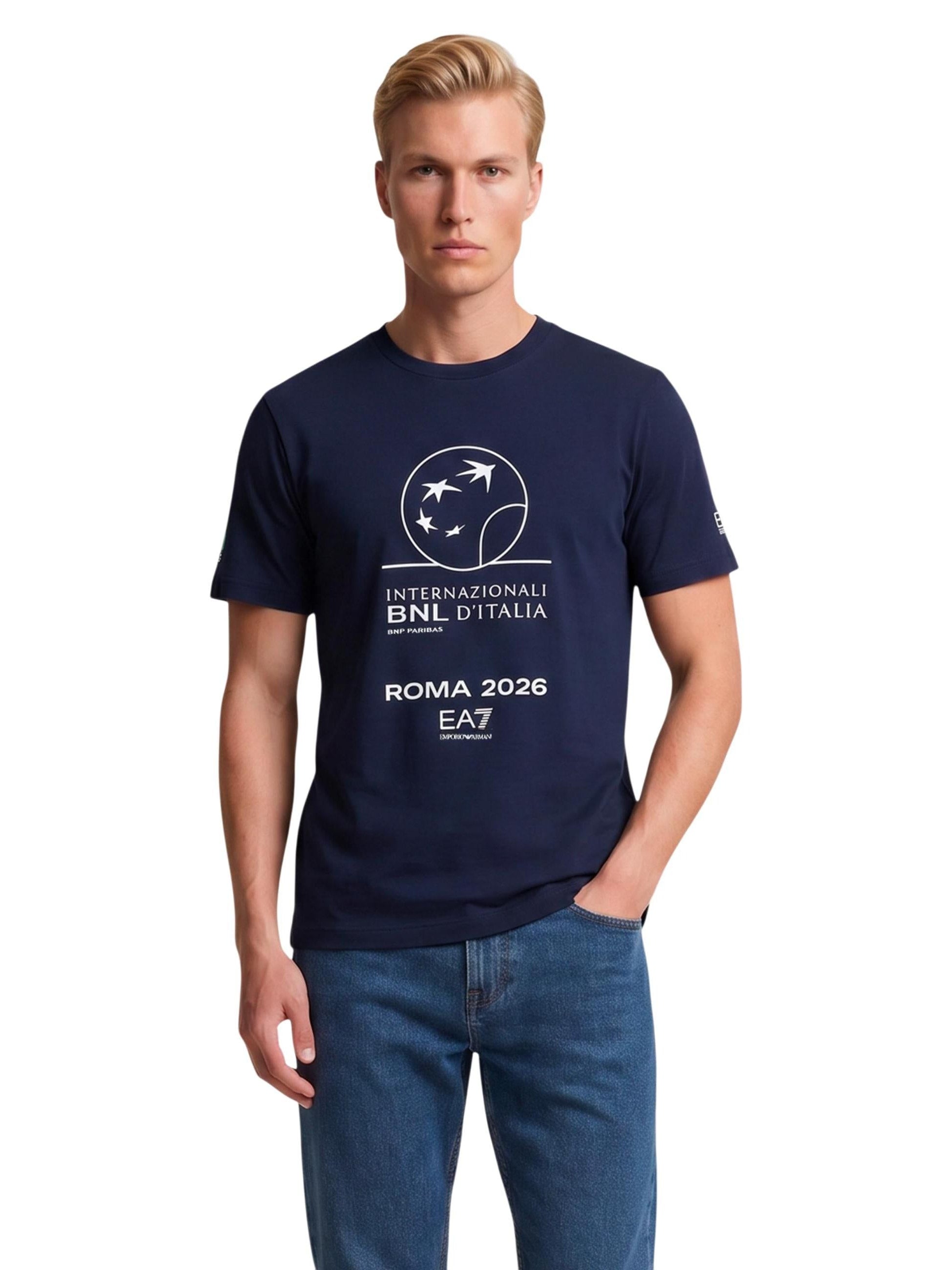 EA7 Emporio Armani · Тениска · Син | DontMiss.bg