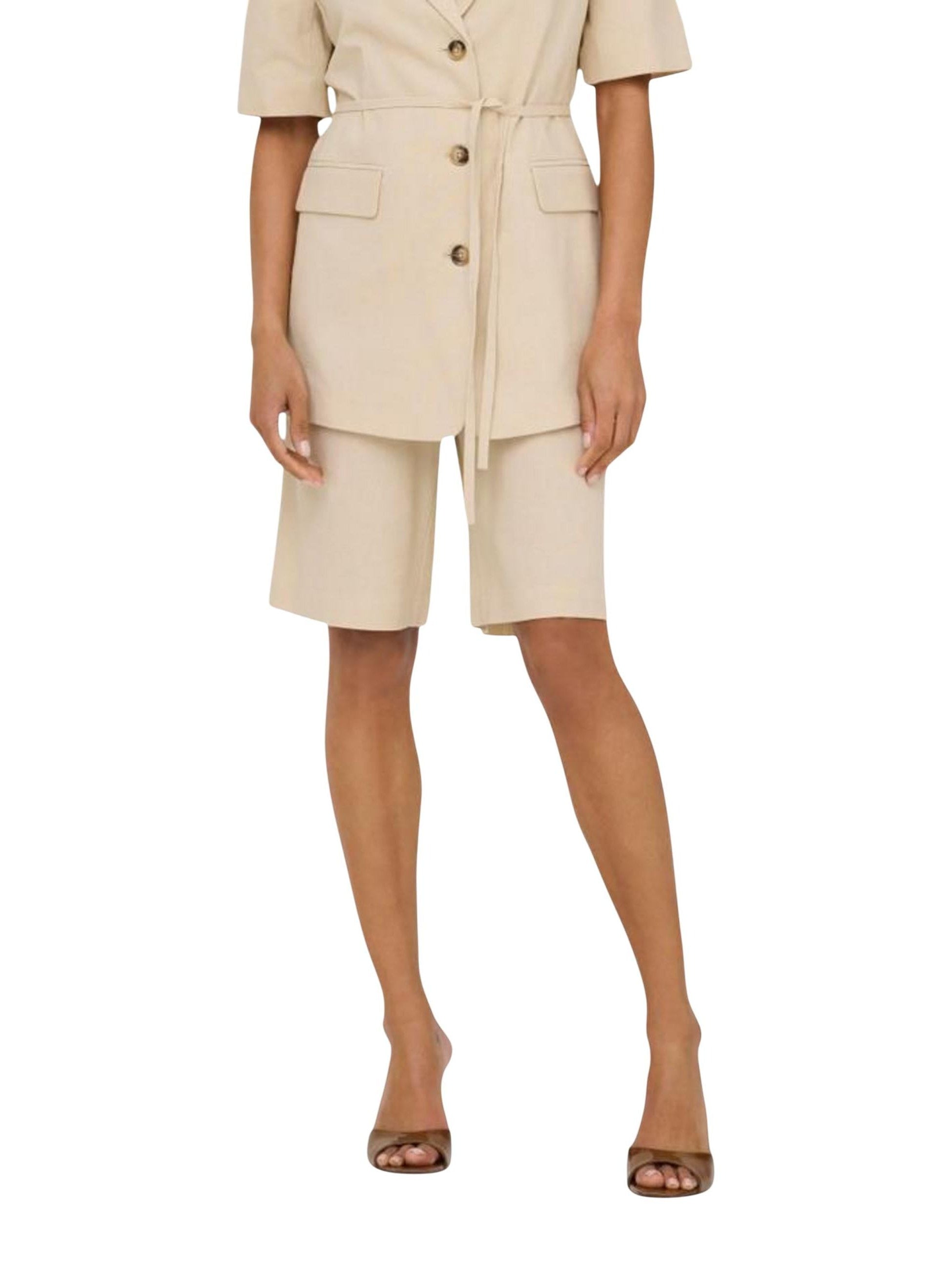 Jacqueline de Yong · Шорти · Jdynaomi Linen Mw Bermuda Shorts Tlr | DontMiss.bg