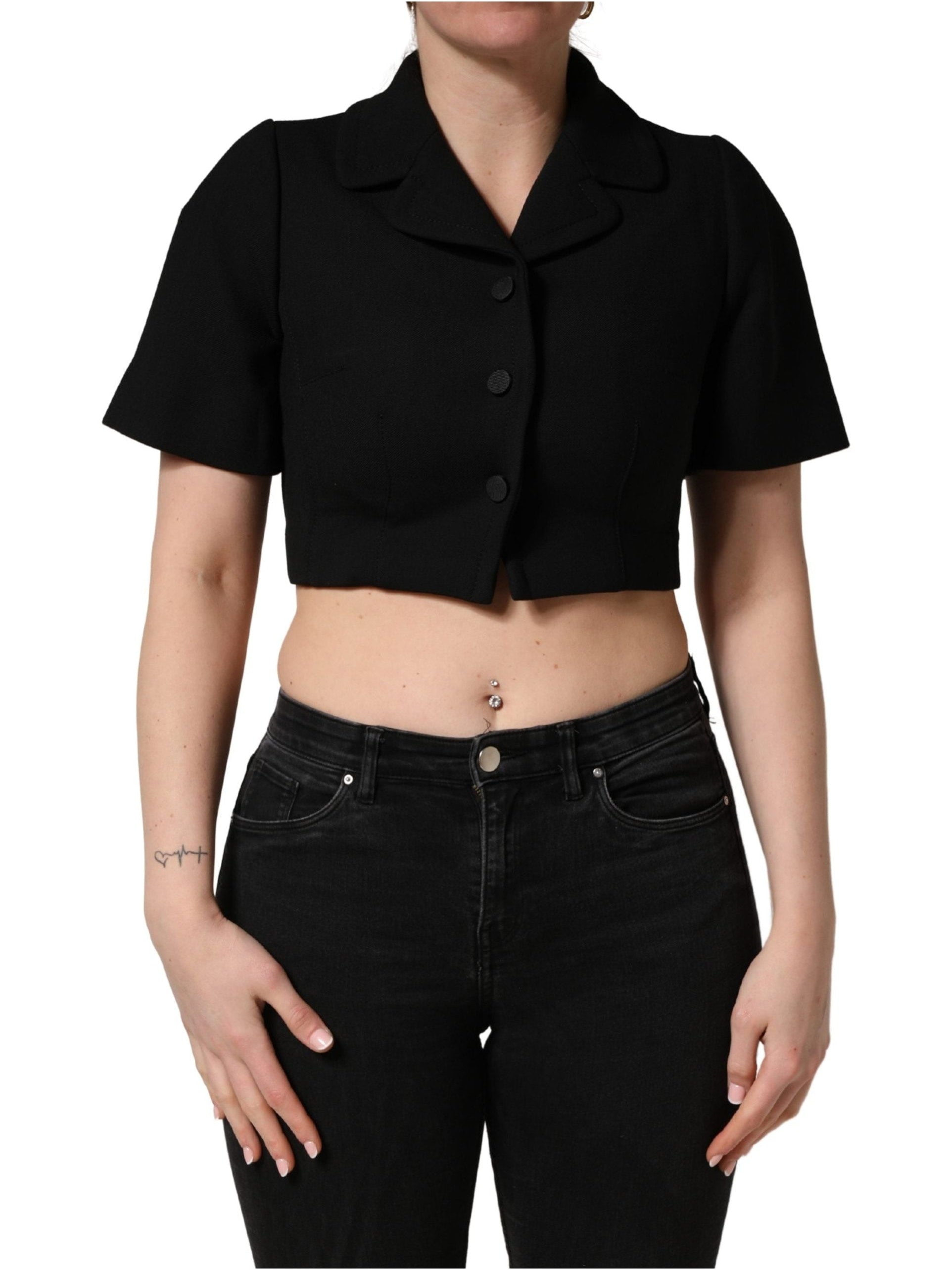 Dolce&Gabbana · Блуза · Черен | DontMiss.bg