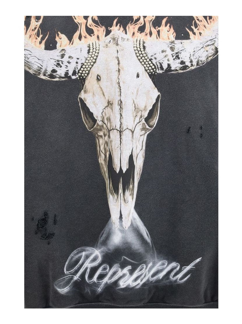 Represent · Суитшърт · Сив | DontMiss.bg