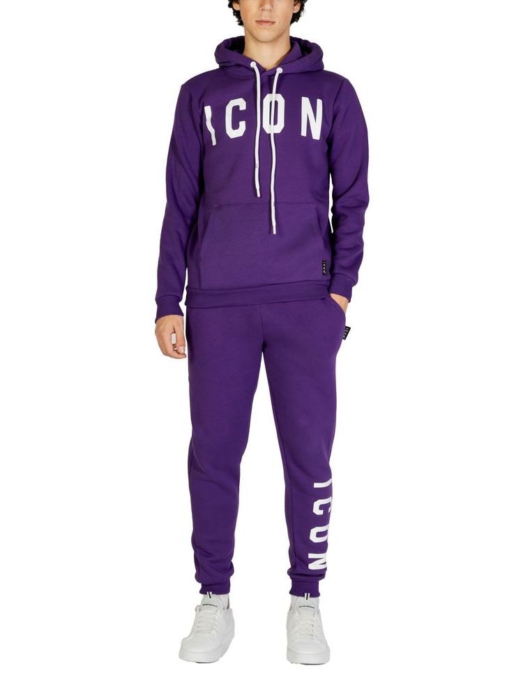 Icon · Суитшърт · Лилав | DontMiss.bg