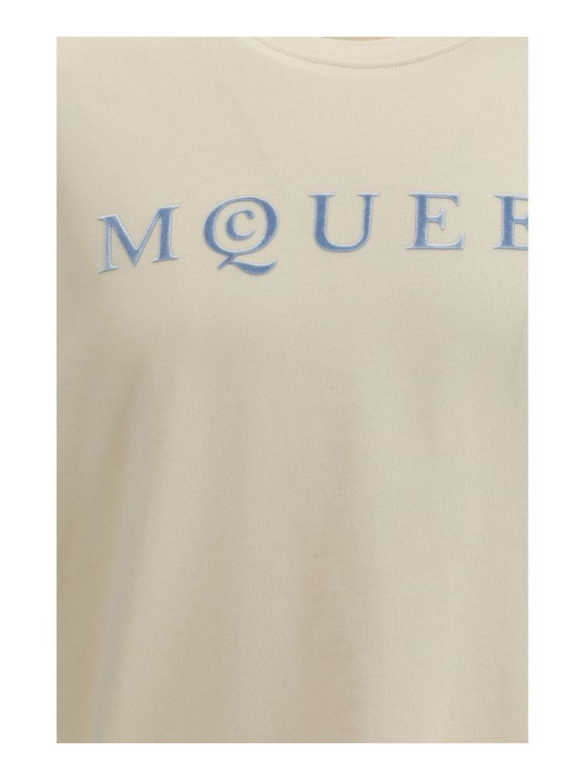 Alexander McQueen · Тениска · Бежов | DontMiss.bg