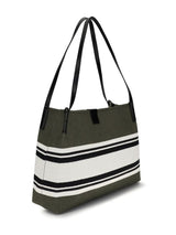 Black Cotton Shoulder Bag