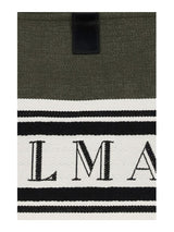 Black Cotton Shoulder Bag
