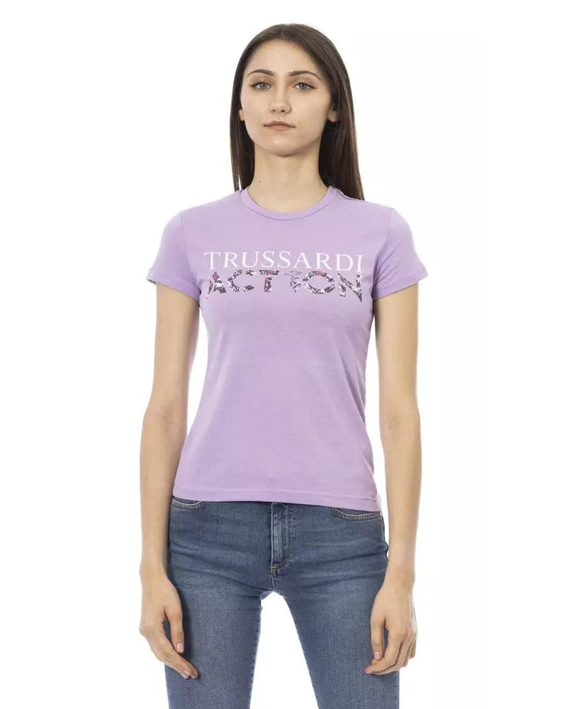 Trussardi Action · Тениска · Лилав | DontMiss.bg