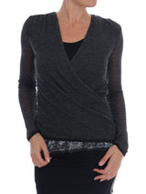 Ermanno Scervino · Пуловер · Сив | DontMiss.bg