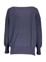 Blue Polyamide Women Sweater