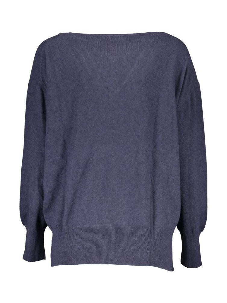 Blue Polyamide Women Sweater