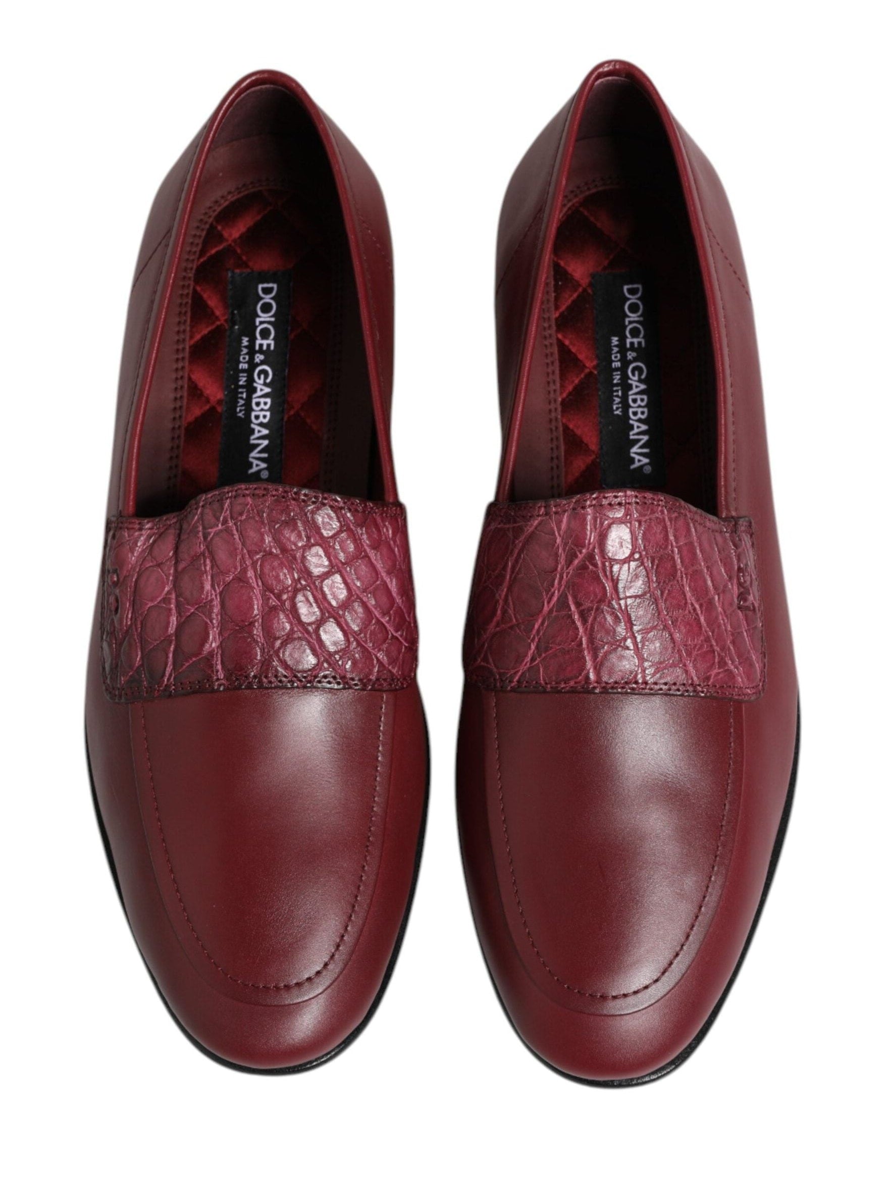 Dolce&Gabbana · Ниски обувки · Бордо | DontMiss.bg