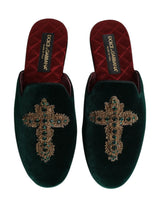 Dolce&Gabbana · Домашни чехли · Зелен | DontMiss.bg