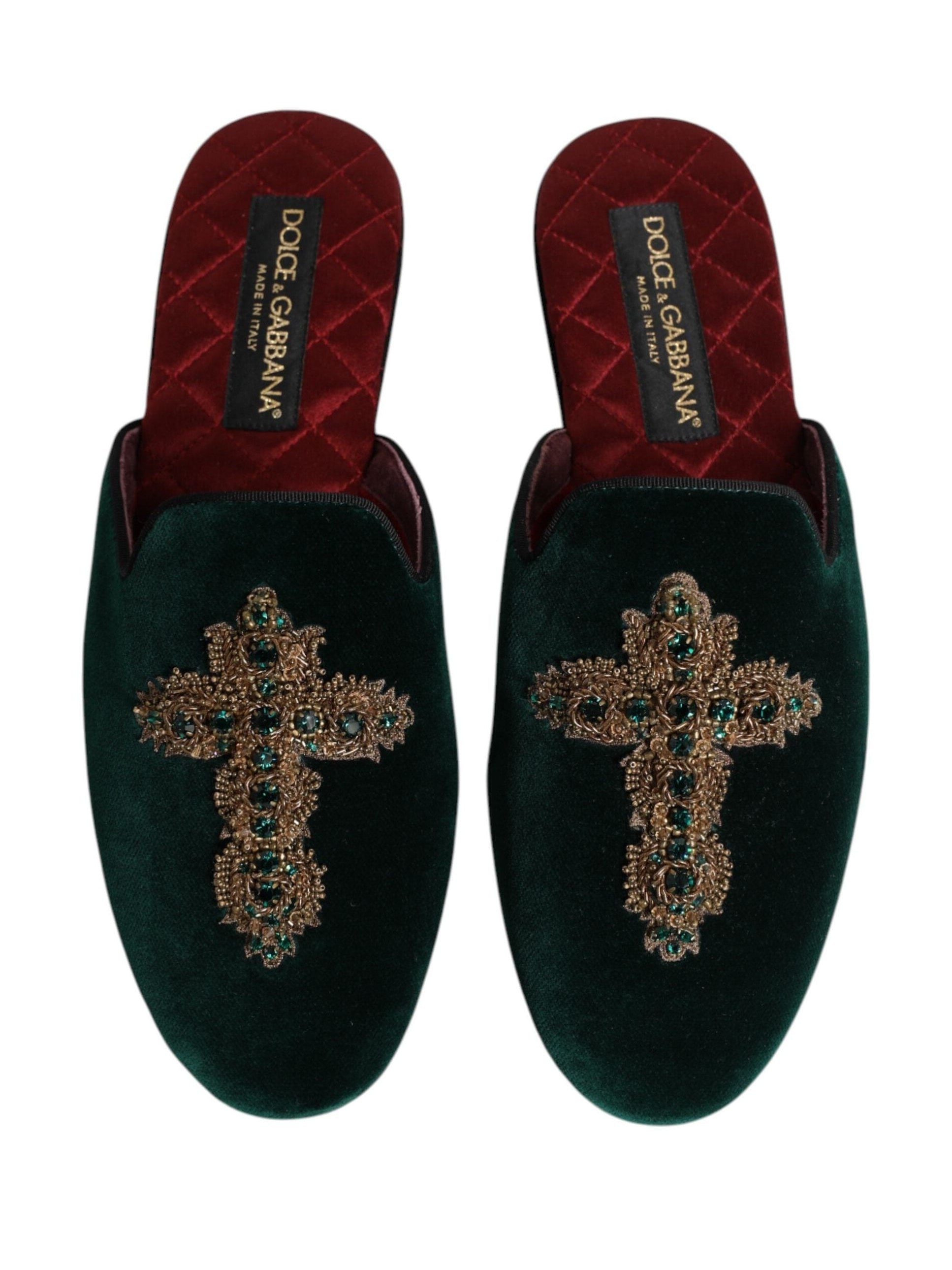 Dolce&Gabbana · Домашни чехли · Зелен | DontMiss.bg