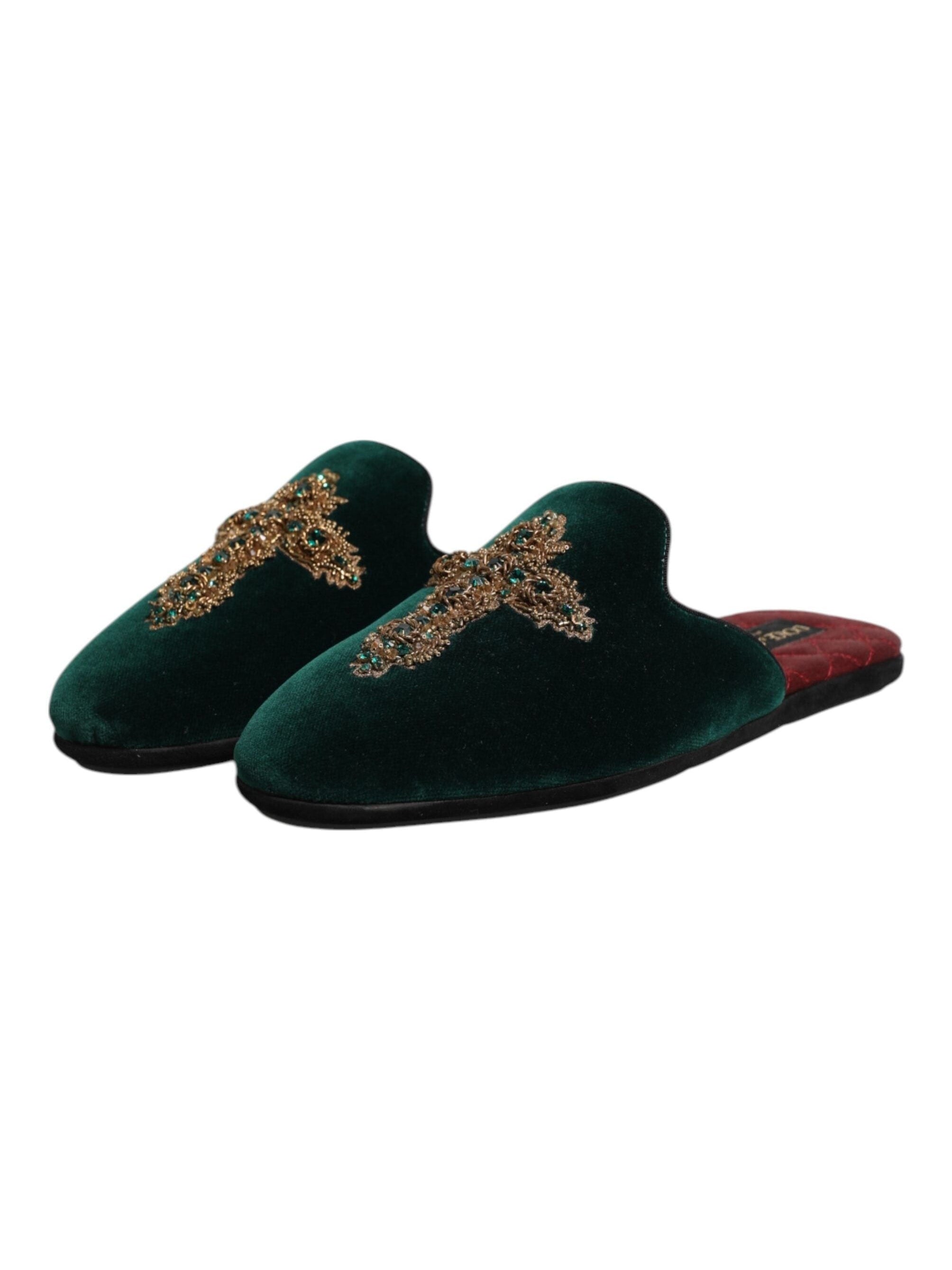 Dolce&Gabbana · Домашни чехли · Зелен | DontMiss.bg
