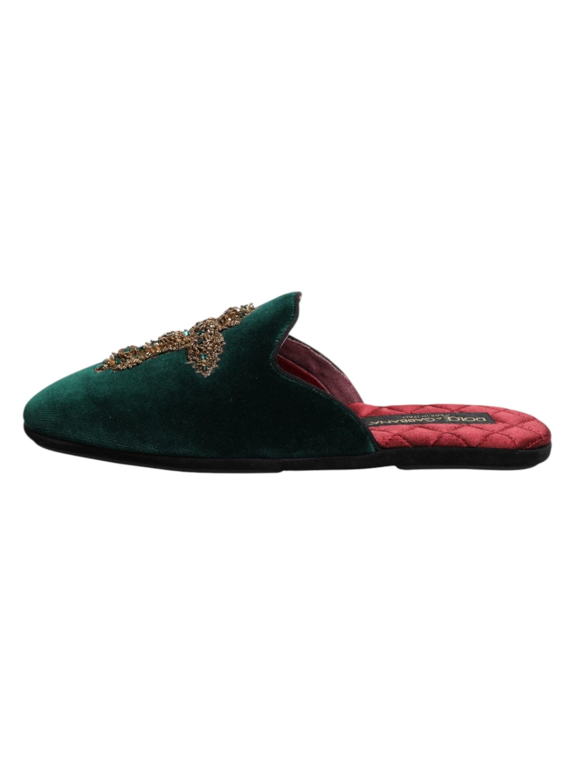Dolce&Gabbana · Домашни чехли · Зелен | DontMiss.bg
