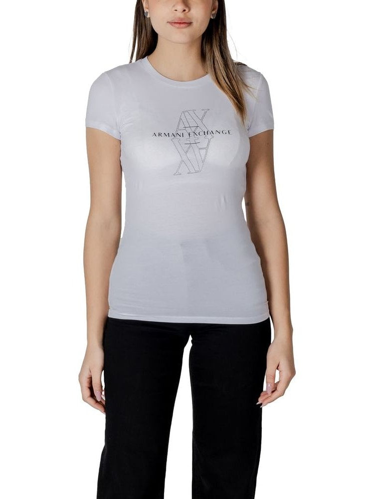 Armani Exchange · Тениска · Бял | DontMiss.bg
