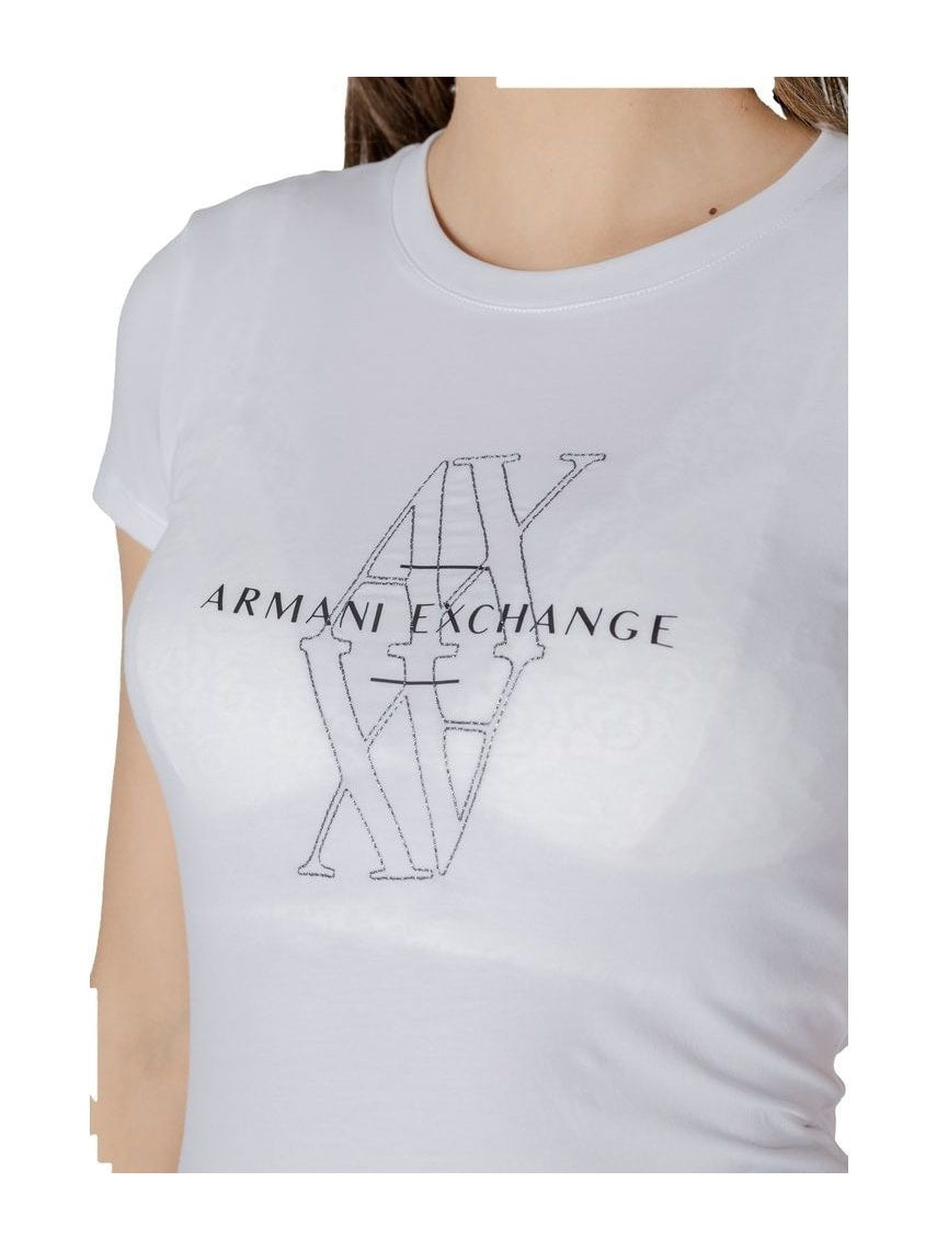 Armani Exchange · Тениска · Бял | DontMiss.bg