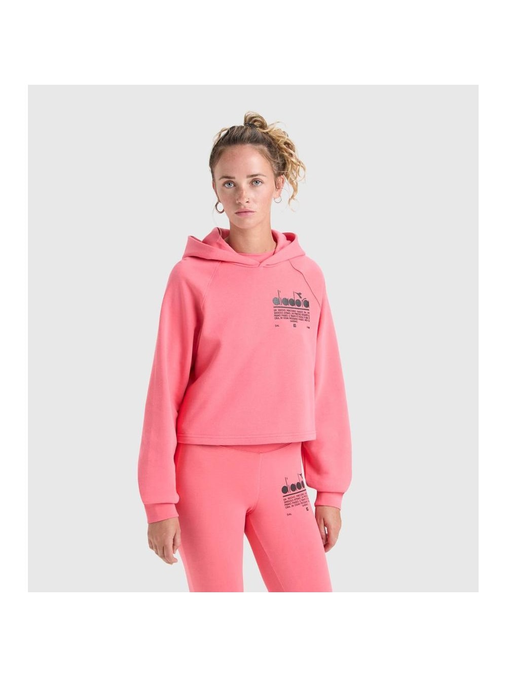 Diadora · Суитшърт · Розов | DontMiss.bg