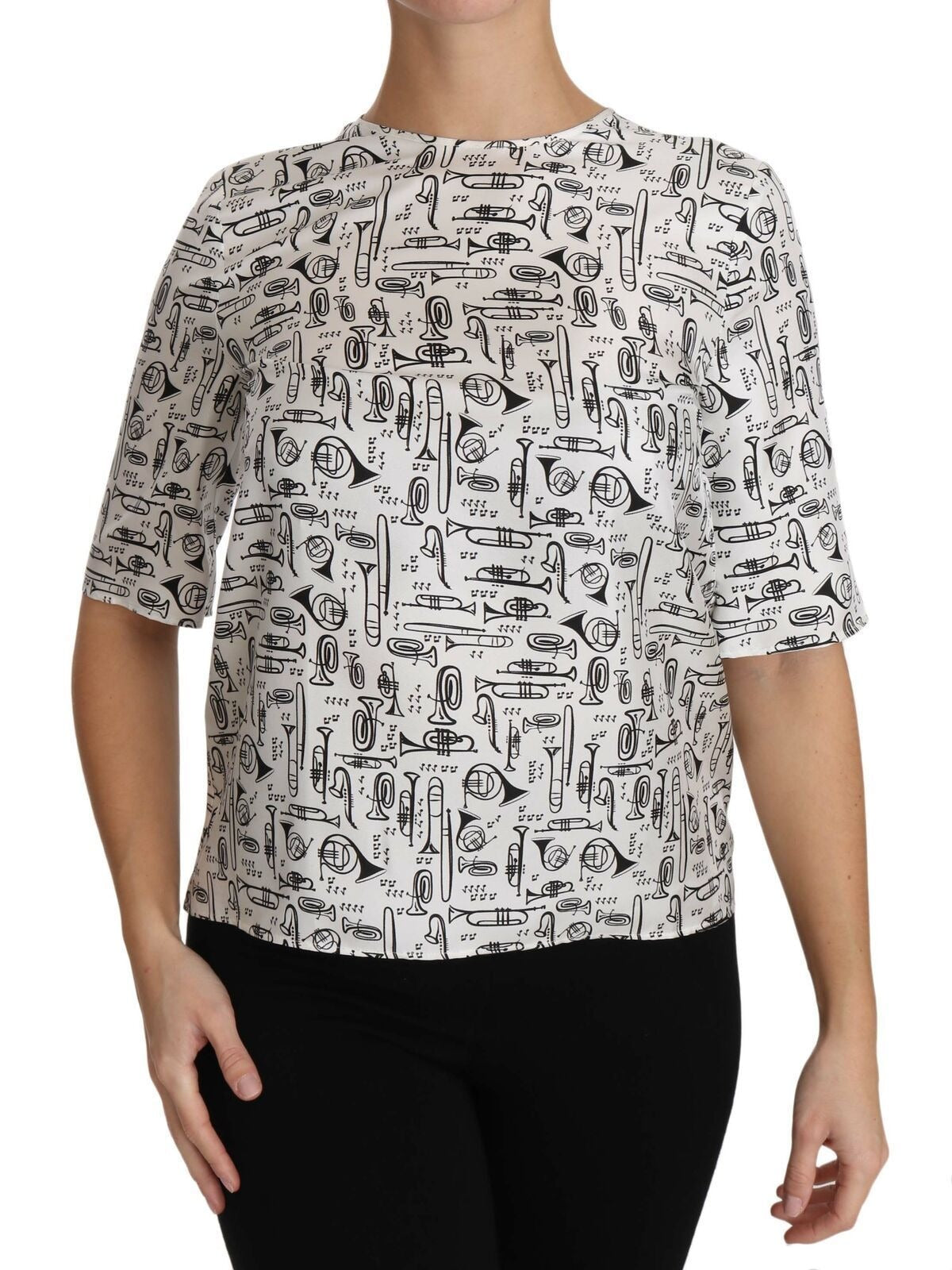 Dolce&Gabbana · Блуза · Бял | DontMiss.bg
