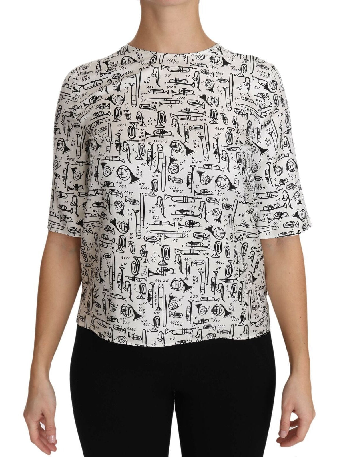Dolce&Gabbana · Блуза · Бял | DontMiss.bg