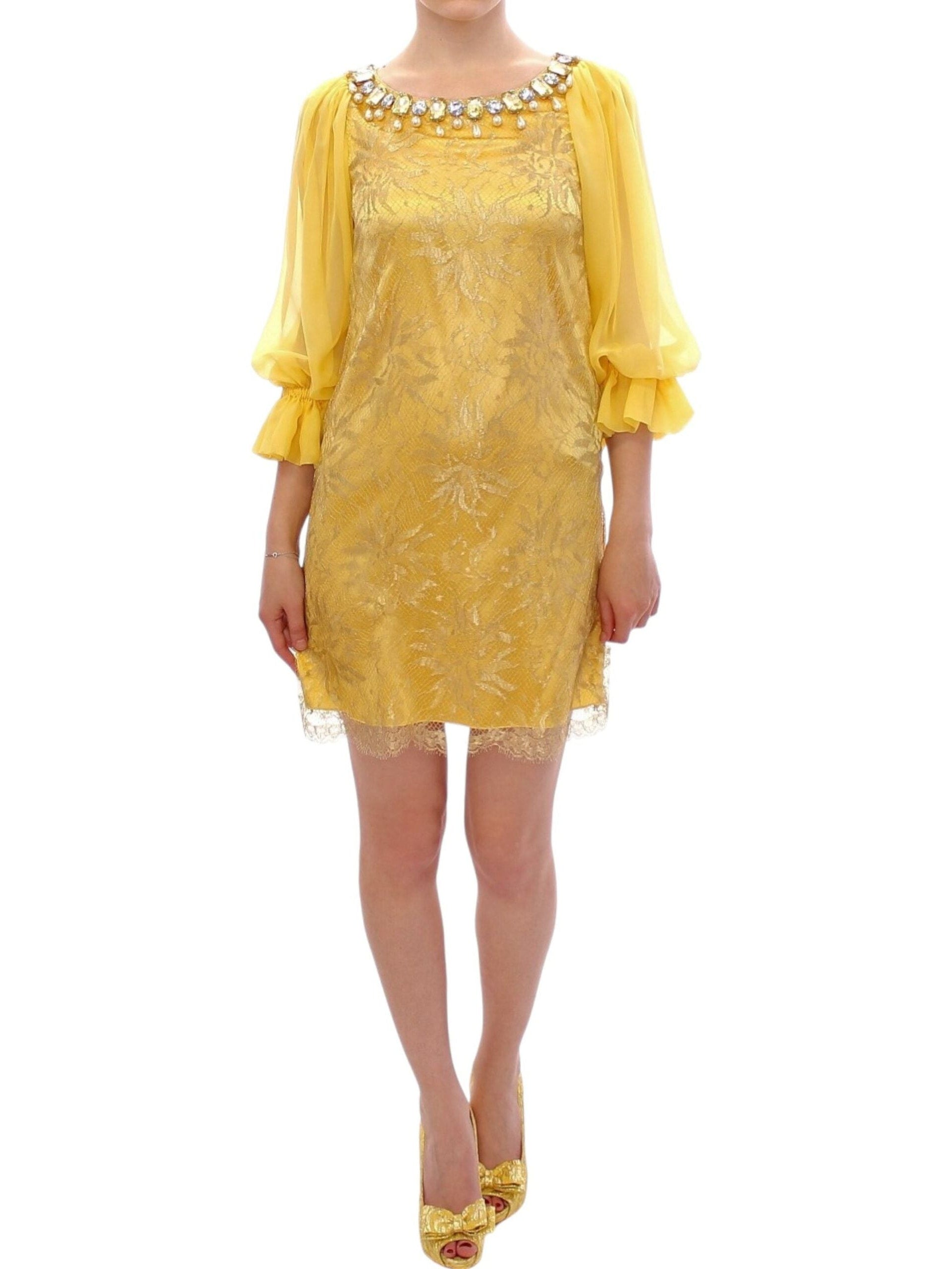 Dolce&Gabbana · Рокля · Жълт | DontMiss.bg