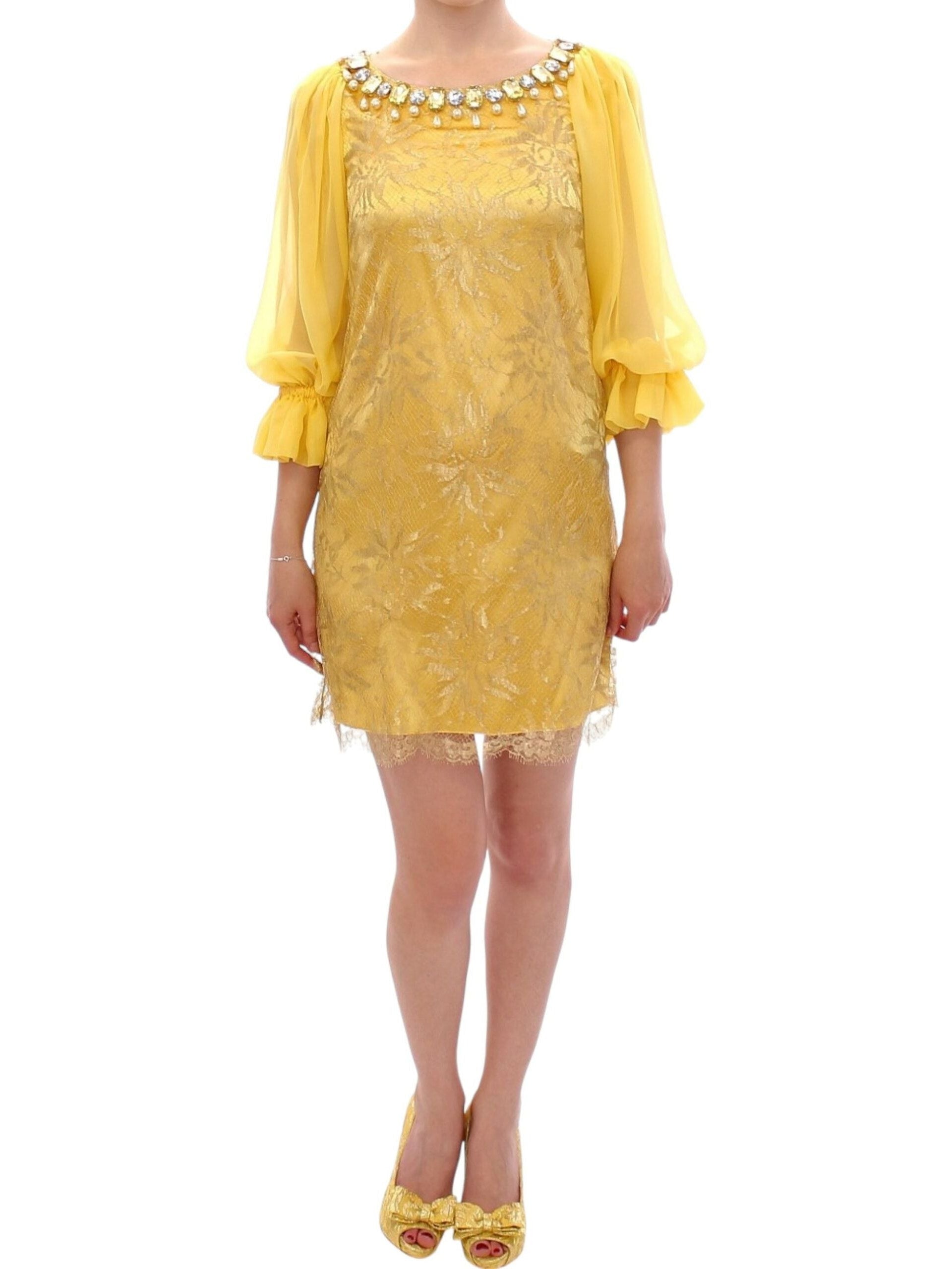 Dolce&Gabbana · Рокля · Жълт | DontMiss.bg