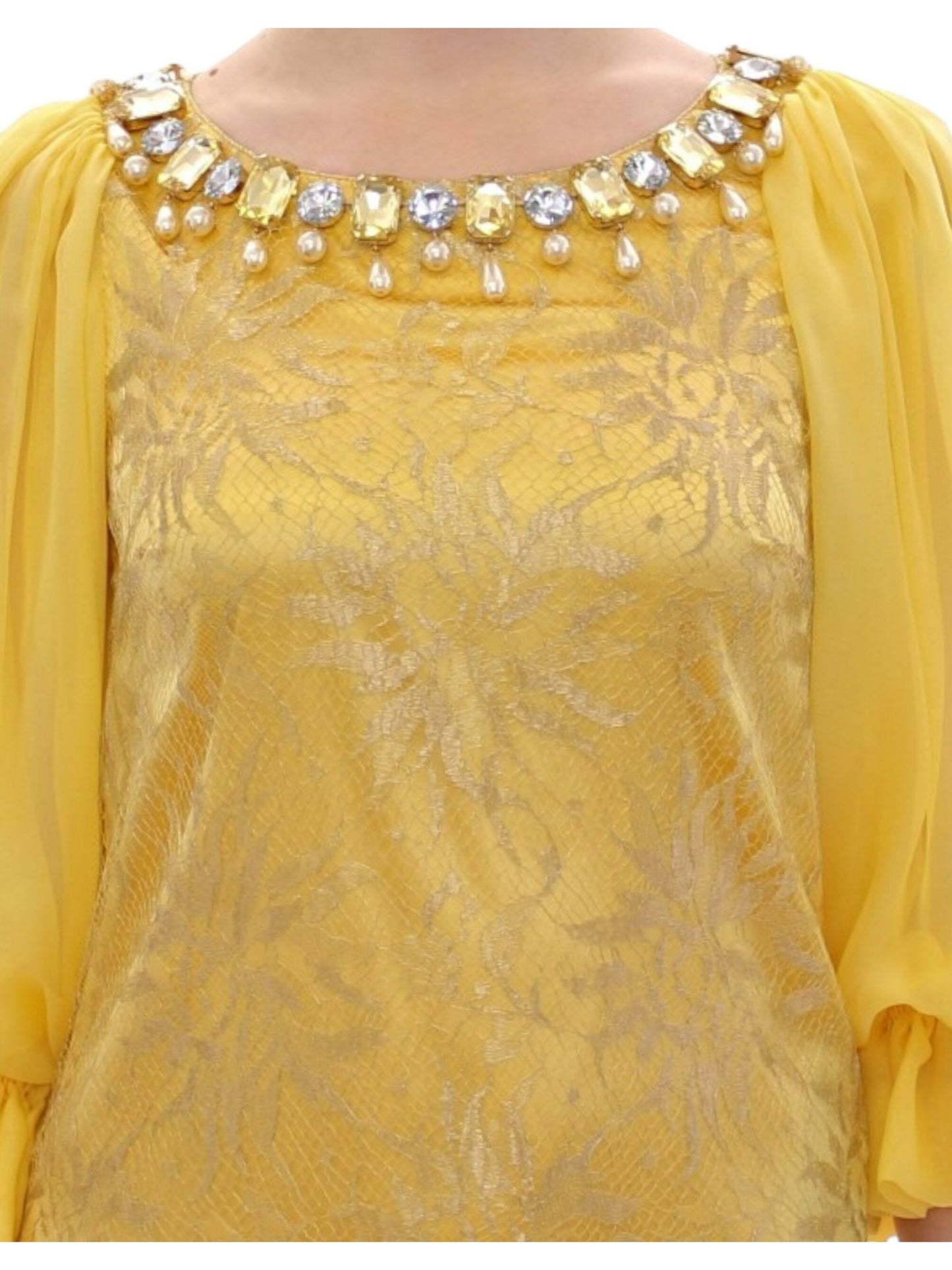 Dolce&Gabbana · Рокля · Жълт | DontMiss.bg